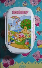 New KaWaii KirBy TieRed Bento Box Silverware Lunch Box Food StoRage Container