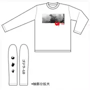 "Godzilla-1.0" Monochrome Long T-shirt TOHO Godzilla Store Japan Monster Kaiju