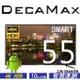 DECAMAX 嘉豐 55吋 4K HDR 智慧連網液晶電視顯示器 ( SMART TV ) WC-554KGB