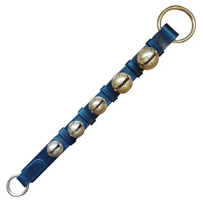 Door Hanging Bells – Sleigh Bells Door Hanger – Bells on Leather Strap – Shop...
