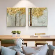 Golden Leaves 2 sets Canvas