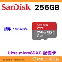 在飛比找Yahoo!奇摩拍賣優惠-SanDisk Ultra microSDXC 256GB 