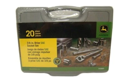 John Deere 20-Piece 3/8" Drive SAE Socket Set - TY25837