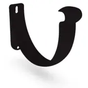 WA NEW Stratco Half Round Gutter External Cast Bracket Ebony