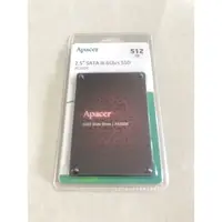 在飛比找蝦皮購物優惠-Apacer 宇瞻 AS350 512GB SSD 2.5吋
