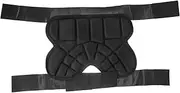 OSOLADY Skating Hip Pads Durable Soft Cloth Sponge Cushion Protective Butt Pad for Skating Snowboarding Skiing Lightweight Comfortable Hip Protector for Boys