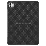 iPad Pro 11-inch (M4) iPad Impact Case Pyramid Grid - Noir iPad Case