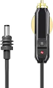 18AWG IP68 Waterproof DC Car Power Cable, for Starlink Mini Power Cable Cigarette Lighter Adapter, Direct to Cigarette Lighter Connection for Starlink Mini Satellite Dish (#1)