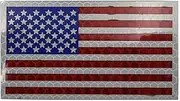 [YOYUMI] Tactical Morale Patches Infrared Reflective Ir American Flag Hook and Loop Patch Tactical Patch