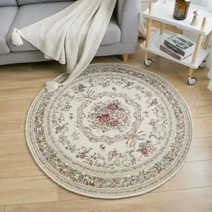 古典風雅(直徑160cm-米)圓地毯