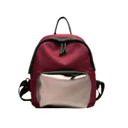 Fashion Scrub Leather Women Backpack Female Backpacks Small Zipper Bags Student Backpack Solid Rucksack For Girls Travel