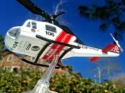Corgi Bell UH1B Huey California Dept of Forestry Helicopter 1:100 Scale Showcase