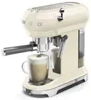 smeg - 50's Style Coffee Machine - Panna Cream