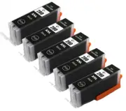 5P Black PGI-280XXL PGI-280BK Ink Cartridge works for Canon TS6320 TR8520 TR8620