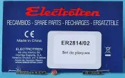 ER2814/02 Hornby Electrotren Spare Plates Set for Diesel CC 64026 SNCF IS31j