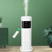 Humidifier for Large Room Home, 10.5L Top Fill Cool and Warm Mist Ultrasonic Flo