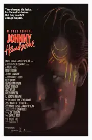 JOHNNY HANDSOME (1989) ORIGINAL MOVIE POSTER - ROLLED