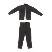 3x 1/12 Male Jacket Pants Vest for 6 inch Male Action Figures Doll Model