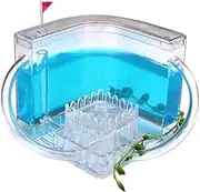 Ant Farm Castle Translucent Gel Ant Breeding Set with Connecting Tubes, insectt Ecology Box in The Maze,Habitat Educational & Learning Science Kit Toy, Ant Nest Observation kit for kidss and Adults