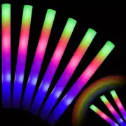 5000pcs LED Foam Sticks 3 LED Flashing Stick Rave Party Bulk Light Up Wand US