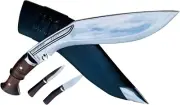 11" Gurkha WWI Full Tang Kukri - Hand Forged Knife - High Carbon Steel Blade