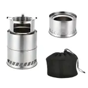 Portable Stainless Steel Wood Burning Stove