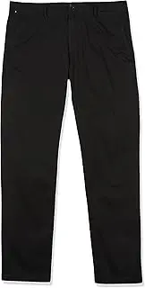 [Tommy Hilfiger] Men's 1995 Denton 32-Inch Long Chino Pant, Black, Size 34