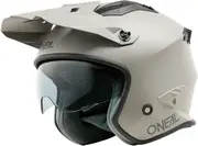 ONeal Volt Solid S25, open face helmet , color: Matt-Grey , size: S