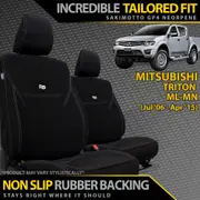 Mitsubishi Triton MN/ML - GP4 Neoprene 2x Front Seat Covers (Made to Order)