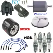 Tune Up Kit Filters Cap Wire Spark Plugs For ISUZU AMIGO L4 2.6L 1989-1994