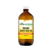 Nature's Shield Organic Grape Seed Oil 200ml