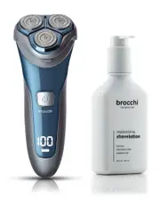 Brocchi For Men Men's SmoothEdge Triple Action Razor & Shaving Lotion