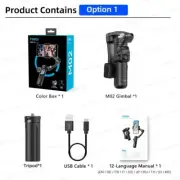 360° Gimbal Smartphone Stabilizer Follow-up Selfie Stick Tripod for Video Record