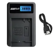 Battery Charger For Panasonic Lumix DMC-ZS100 DMC-ZS110 DC-ZS200 Digital Camera