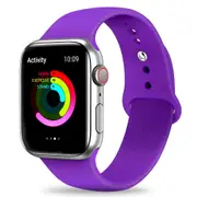 Silicone Apple Watch Band Sport Loop For Apple Watch 42mm Violet