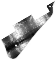 Pickguard Pick Guard Compatible with Gibson Les Paul Guitar The Shroud BW