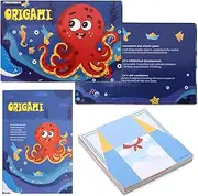 BTYMS Colorful Origami Kit, 152 Sheets Origami Paper in 72 Patterns with Guiding Book, Art Supplies for DIY Art and Craft Projects