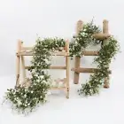 Hanging Garland Artificial Plant Vines Greenery Leaves Wreath Lifelike Greenery