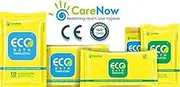 Care Now-Eco Protect Skin Large Bathing Wipes in a Resealable Pack Bath Wipes (Pack of 7)