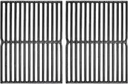Hisencn 7521 7522 Cast Iron Cooking Grates for Weber Spirit 200 Series (Without Front-Mounted Control Panel), Spirit 500, Genesis Silver A Gas Grills (15 X 11 1/4" Each, 15 X 22 1/2" for 2 Sets