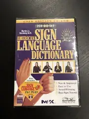 American Sign Language Dictionary Gold Edition CD-ROM