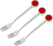 UTHCLO 3pcs Watermelon Pattern Dessert Forks Creative Fruit Forks for Home Cafe