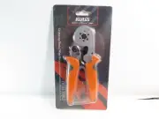 Iwiss Crimping Tools Wire Stripper Cable Cutter HSC8 6-6, 0.25-6.0mm, AWG23-10