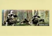 (aq08) PHQ 465 Star Wars Speeder Bikes - Postcard