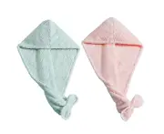 Microfiber Hair Drying Towels Wrap Hair Cap Towel Quick Drying Hair Towel