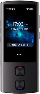 Oimzzr Portable Language Translator Device 138 Languages Voice Translating Offline Translation Simultaneous Interpretation Text/P Translate Support Voice Video Recording with Unit Conversion Black