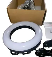 LED Ring Light Usb Computer Content Creator EBay YouTube NIB 6.5"
