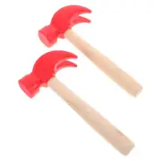 2 Pcs Kids Hammer Toy for Mallet Portable Arm Movement Child