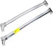 OEM Style Roof Rack Cross Bar Compatible for Land Rover Discovery 3 LR3 2005-2009 Rails Bar Luggage Carrier Bars Top Rack Rail Boxes(B Style Silver)