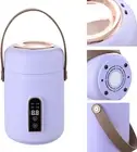 Electric Stewpot, Mini Rice Cooker Portable Insulated Safe for Home for Dorm ...